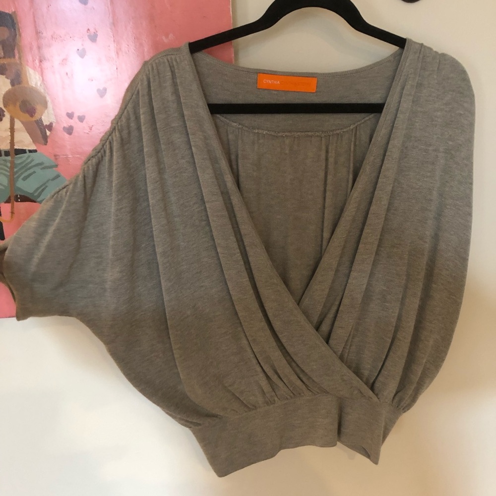 Cynthia Steffe Gray Top